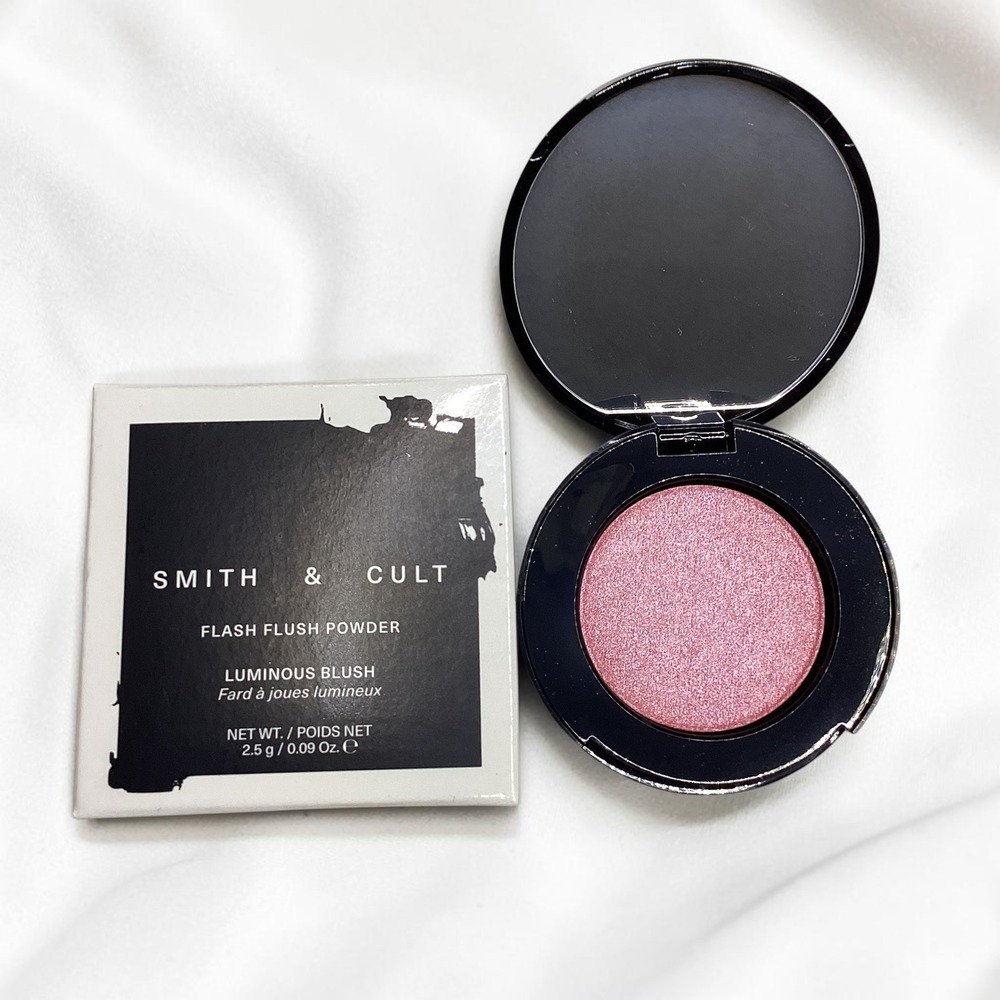 Smith & Cult Flash Flush Powder Luminous Blush Cool Pink 2.5g New in Box